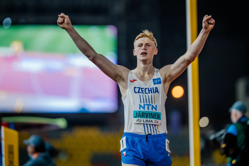 Järvinen ve hře o nejlepšího mladého atleta Evropy