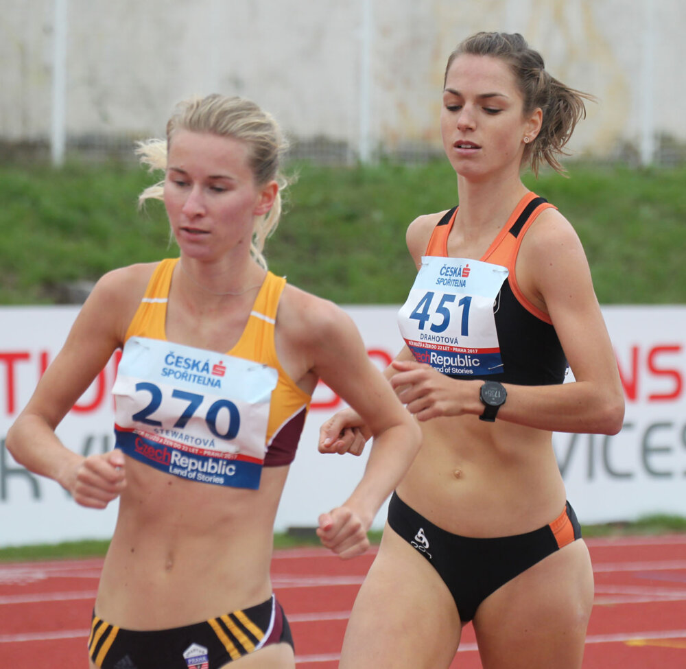Švábíková a Stewartová triumfovaly v rekordech MČR