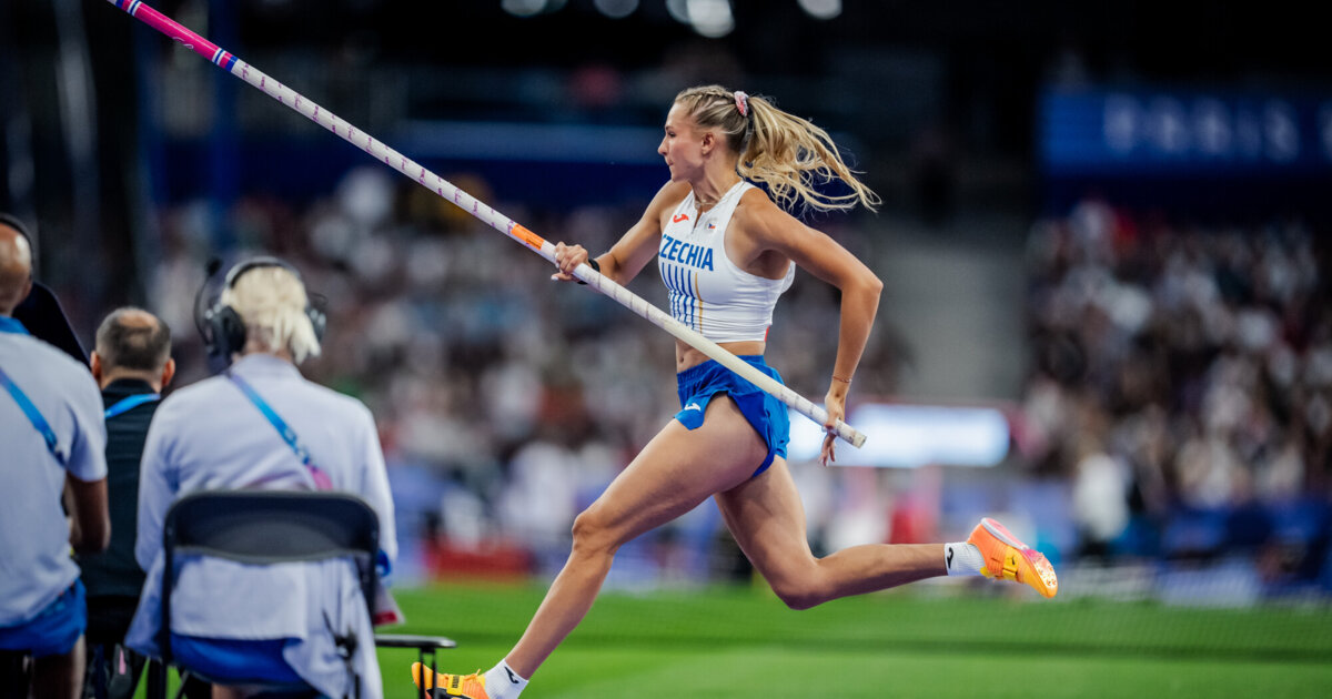 Amálie Švábíková goes under the coaching of Jiřina Kudličková