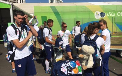Olympionici dorazili do Ria
