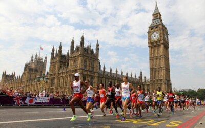 Olympiáda v Londýně, mužský maraton obrazem