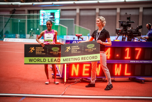 Czech Indoor Gala nabídlo jedinečnou podívanou s řadou rekordních zápisů