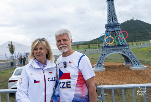 Atletika září na Olympijském festivalu, navštívil ji i prezident Pavel