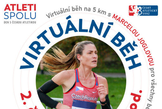 Virtuální běh v rámci „Atleti spolu“