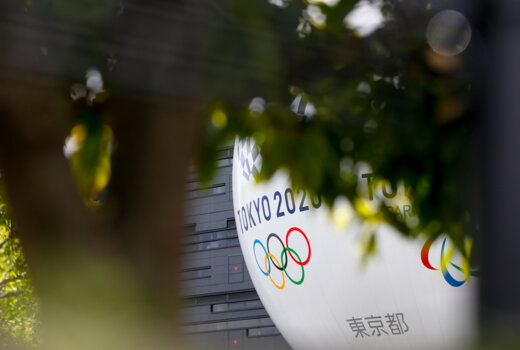 Tokio se nenápadně odívá do olympijského hávu