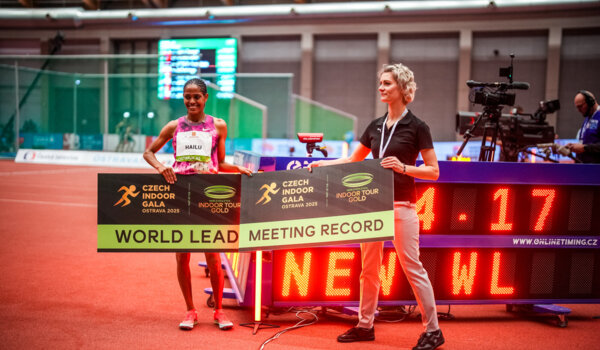 Czech Indoor Gala nabídlo jedinečnou podívanou s řadou rekordních zápisů